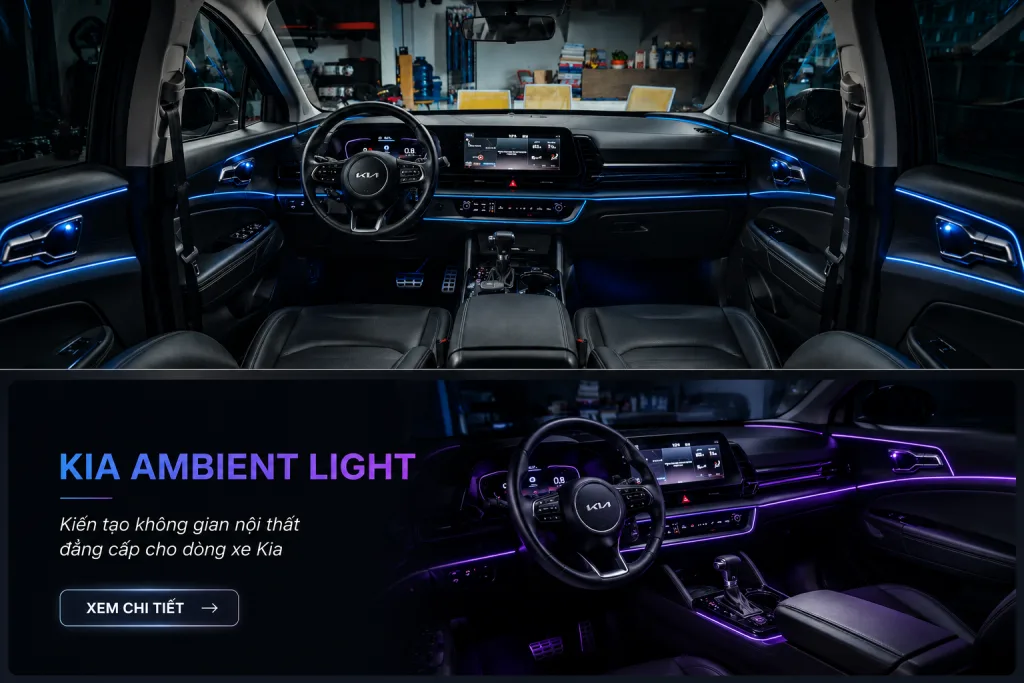 LED nội thất xe hơi