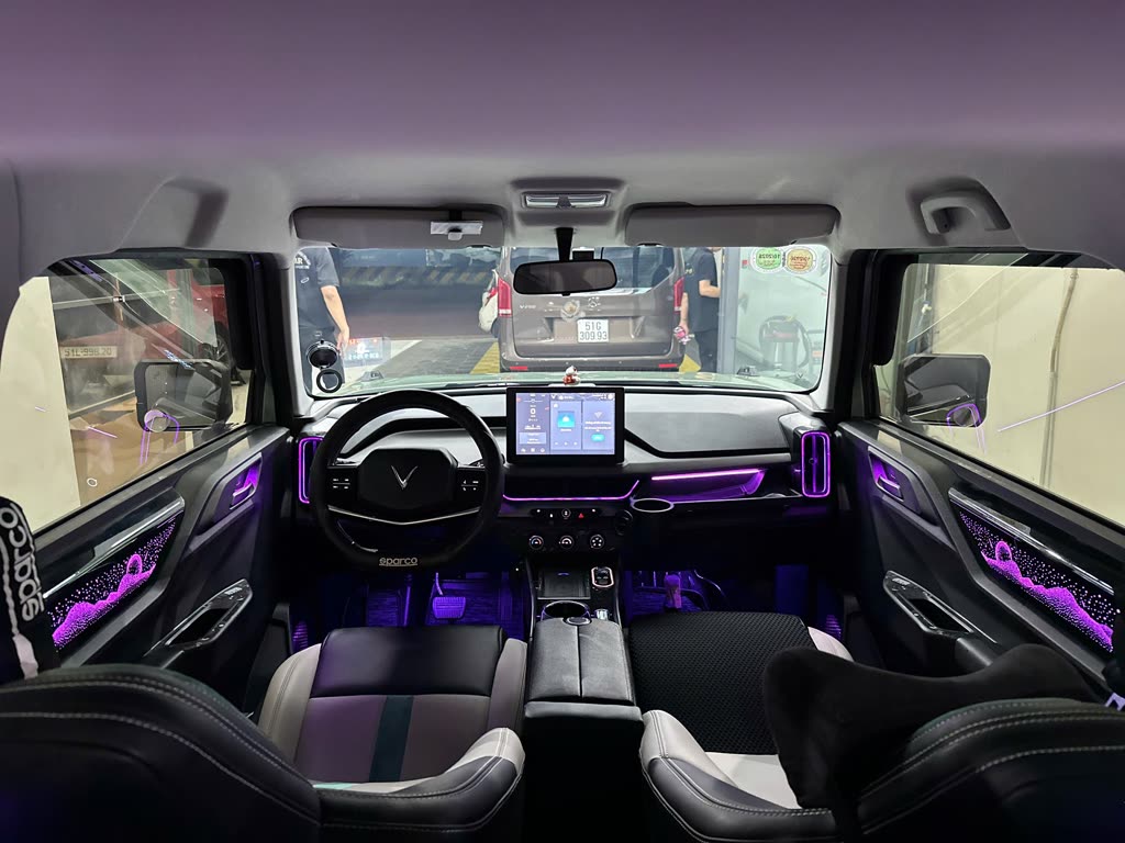 Hoàn thiện nội thất xe — dự án 1